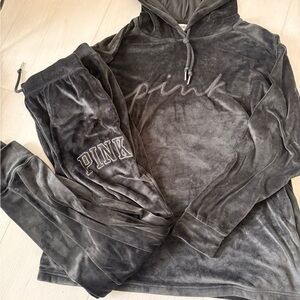 Velvet PINK sweats set